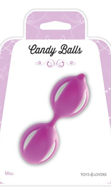 Candy Balls vaginaliniai kamuoliukai - violetiniai