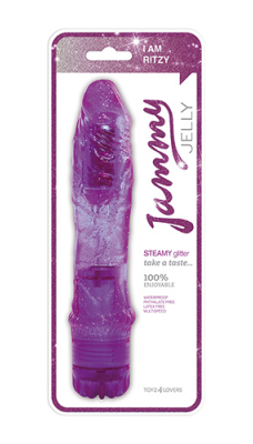 Violetinis vibratorius Jelly Steamy Purple